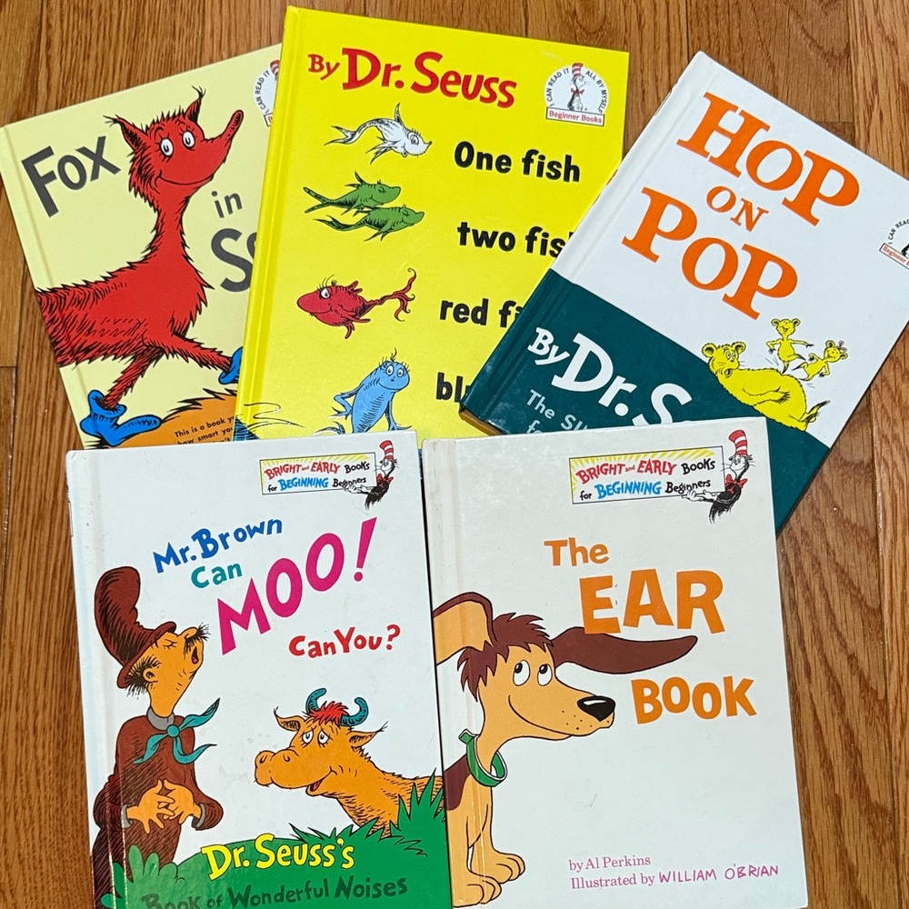 Dr. Seuss Colorful Book Collection